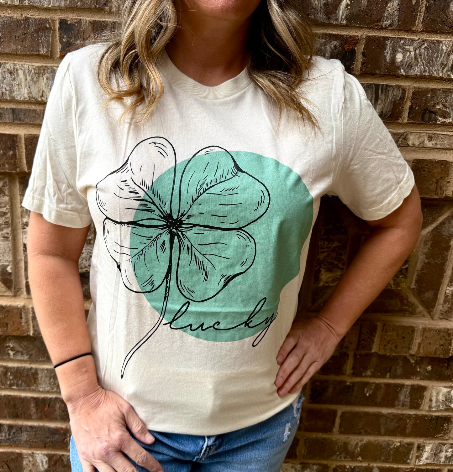 Lucky Leaf Bella Canvas Short Sleeve