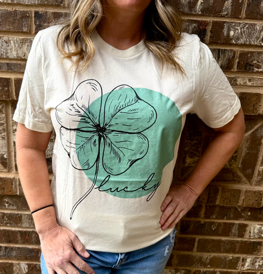 Lucky Leaf Bella Canvas Short Sleeve