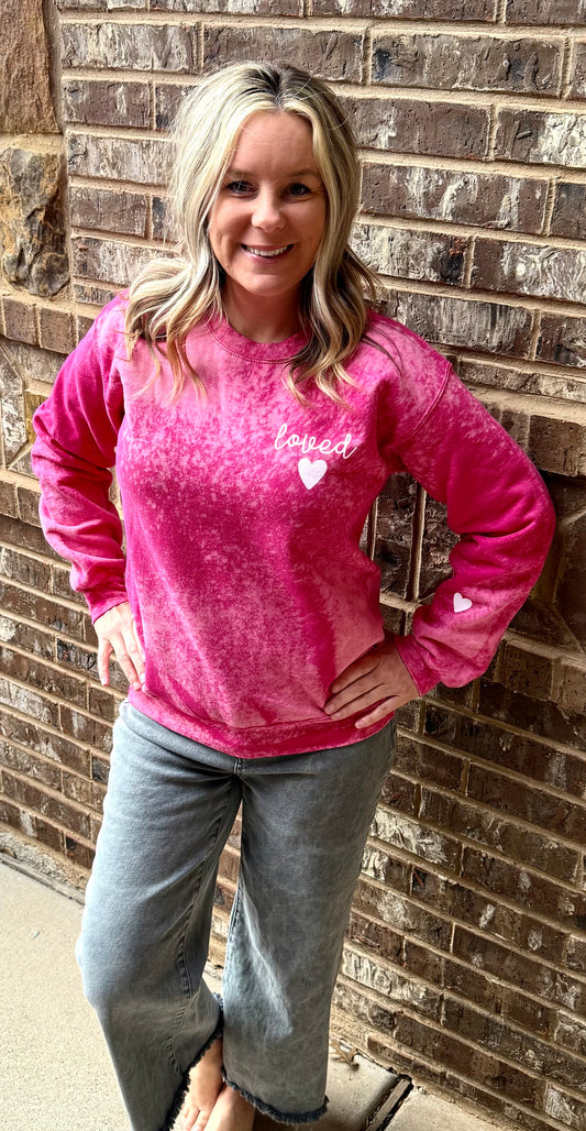 Loved Crewneck Sweatshirt