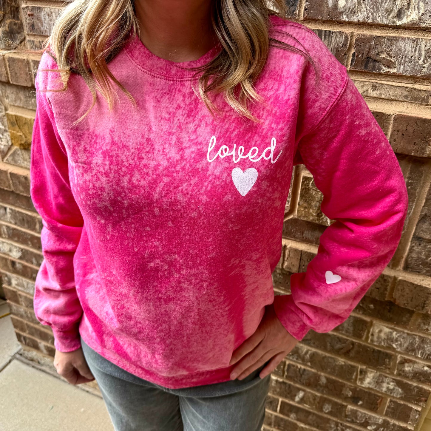 Loved Crewneck Sweatshirt